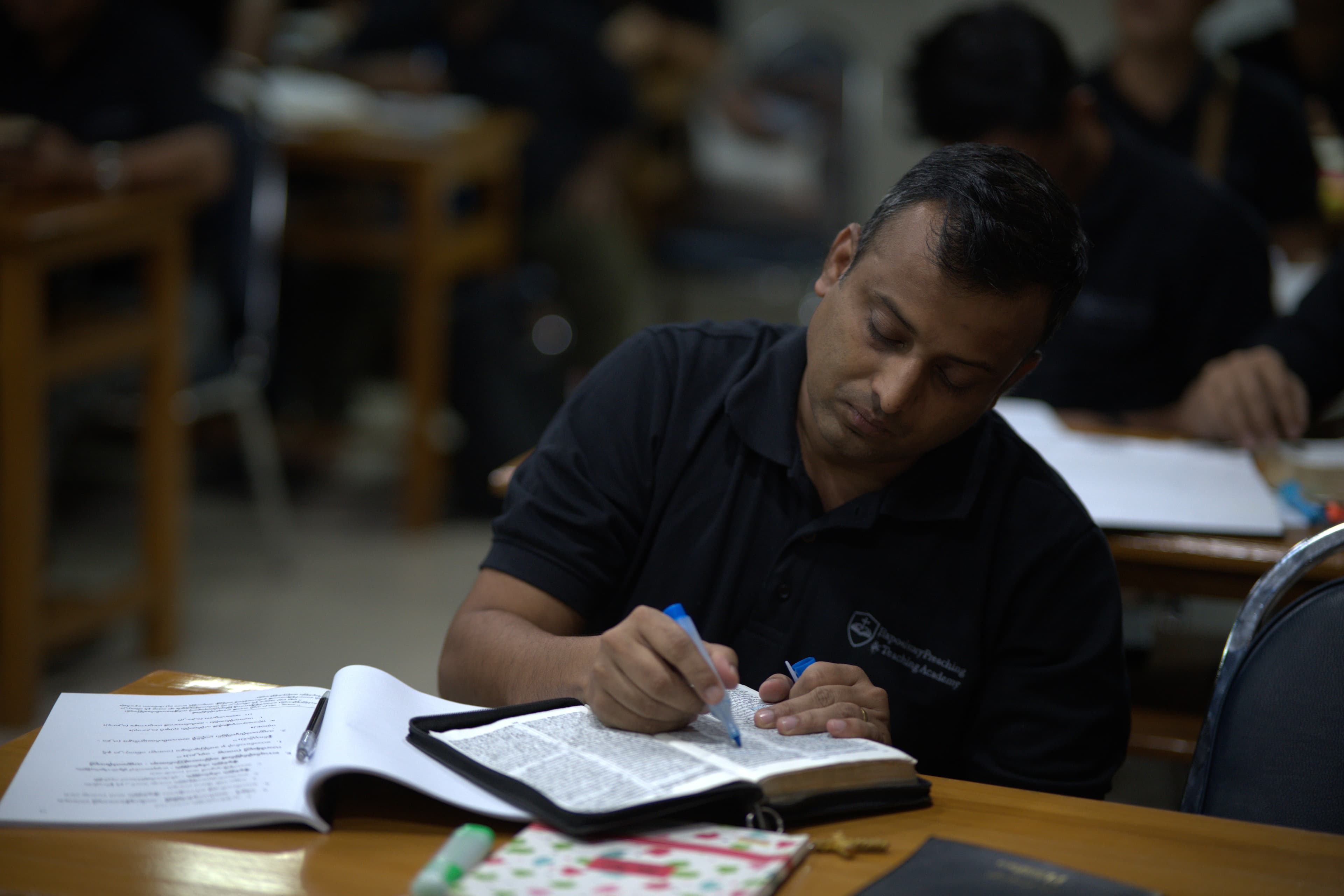 EPTA classroom and students